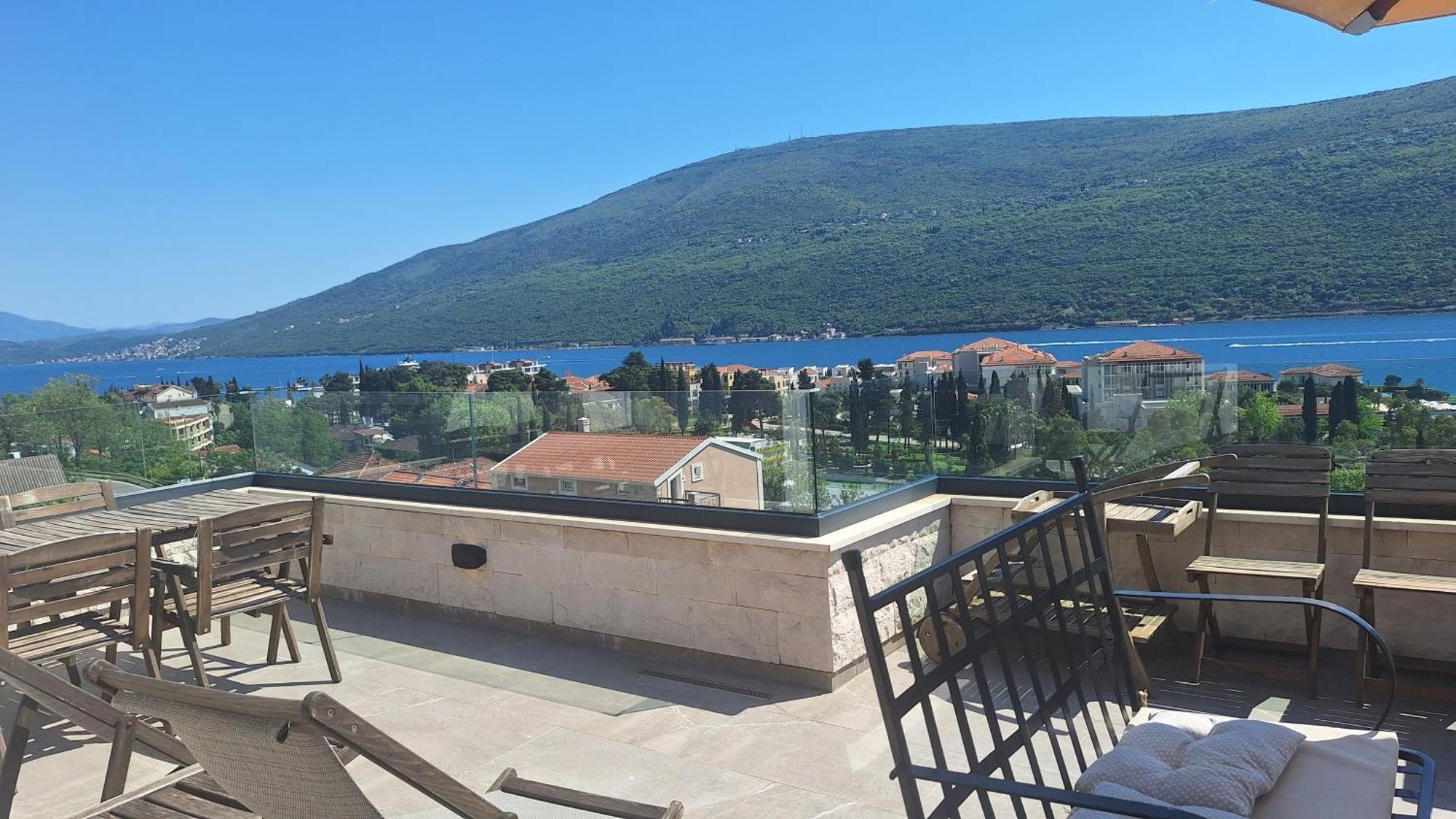 Apartamento Porto Vista Penthouse Kumbor Exterior foto